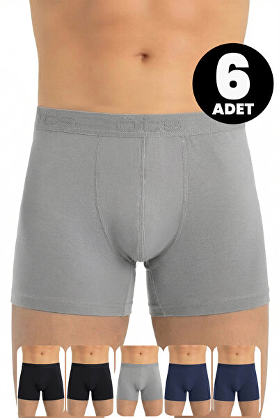 Öts Συσκευασία 6 ανδρικών μπόξερ Modal (47% Modal - 47% βαμβάκι - 6% ελαστάνη)