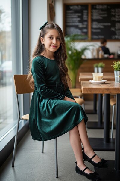 QUB CLUB Κορίτσι Παιδικό Βελούδινο Γενέθλια Χριστουγεννιάτικο Πρωτοχρονιάτικο...