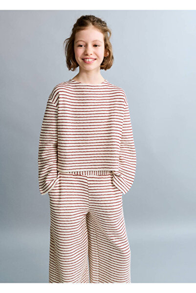 MANGO Kids Triko cropped kazak