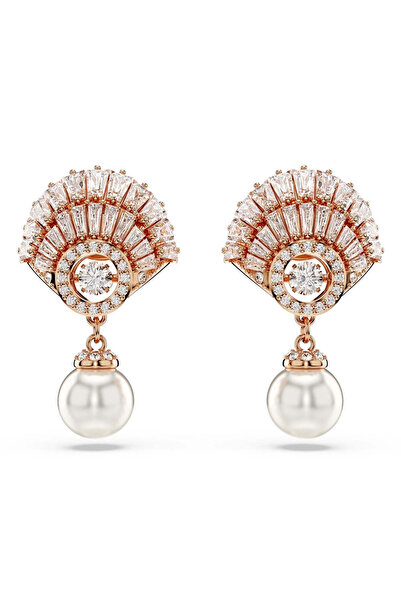 Swarovski Idyllia Rosé Goldfarbene Ohrknöpfe 5689196