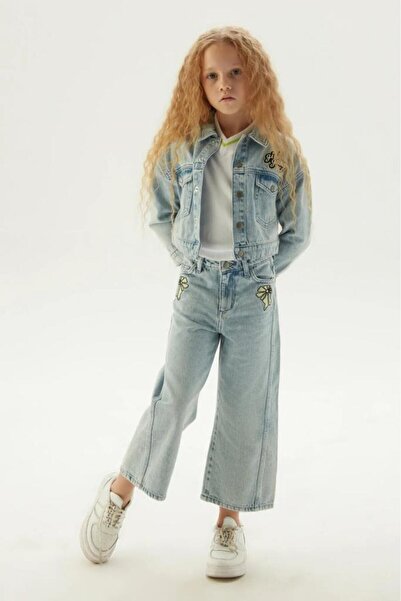 Tyess BG Store Girl's Denim Jacket