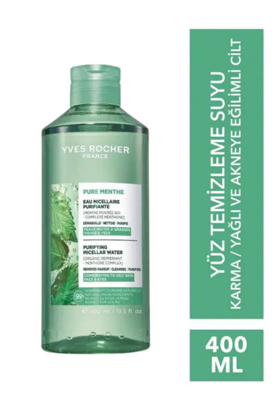 Yves Rocher Karma Ve Yağlı Ciltler Için Gözenek Sıkılaştırıcı Su-400 ml / Şam...