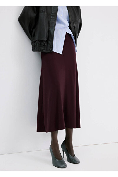 MANGO Woman İnce triko midi etek