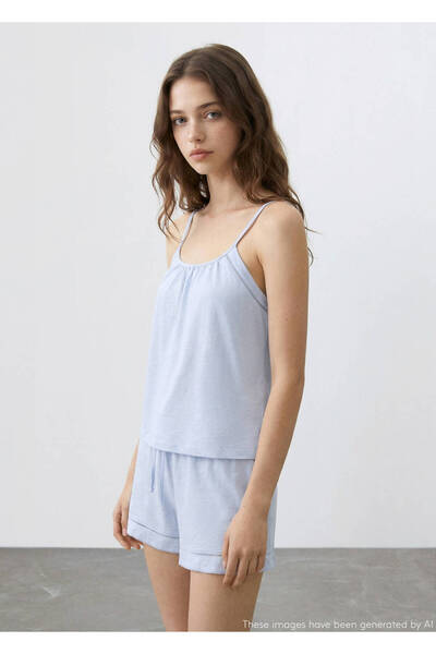 Mango Teen %100 pamuklu pijama seti
