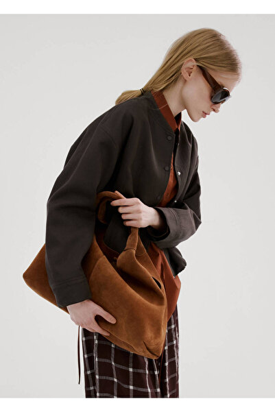 MANGO Woman Lyocell bomber ceket