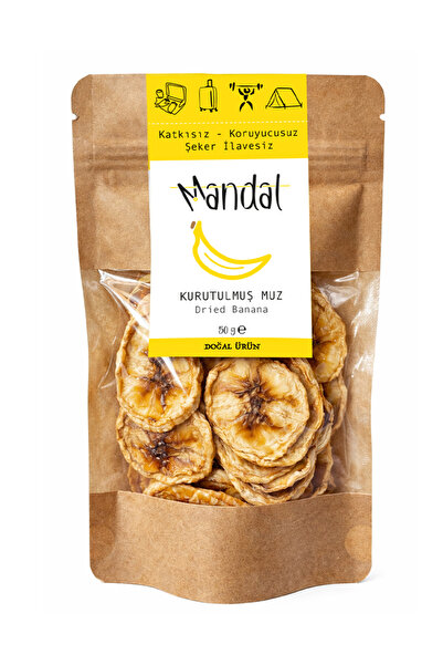 Mandal 50 Grams of Dried Bananas - Fruit Dried Slices