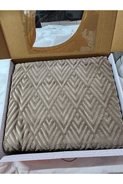 Merinos Κουβέρτα Elegance Διπλή - Καφέ