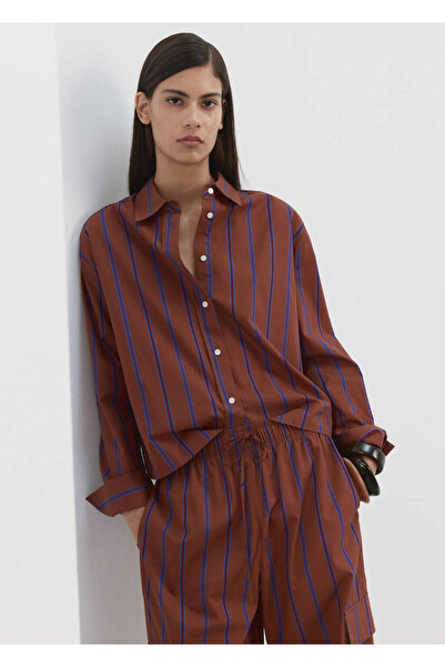Striped cotton shirt