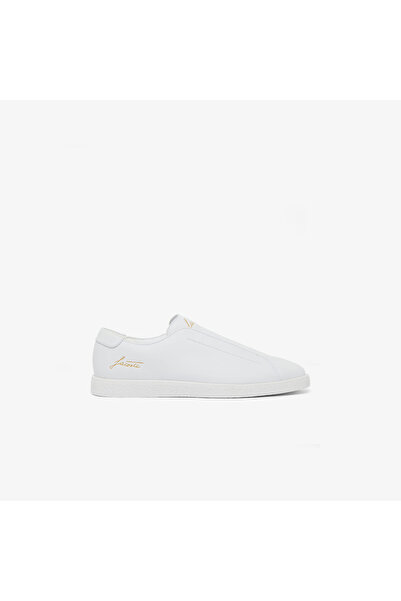 Lacoste Linecourt Slip-On Erkek Beyaz Sneaker