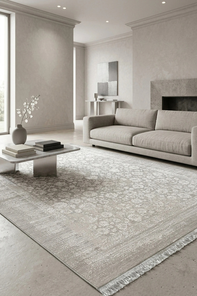 WOOLEN HOME İpek Koleksiyonu 100 Tarak Lüks Viskon Akrilik Halı