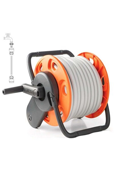 GF G.F. 8000-5846 Hortum Sarma Makarası Mini Plus 1/2'' 15 Metre Hortumlu Set