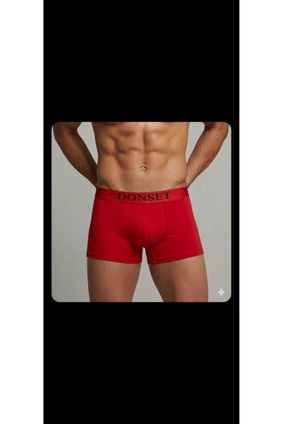 donset Men's Boxers - Special Packaging of 6 Pieces & 90% Cotton & 10% Lycra Bundled Special Pack