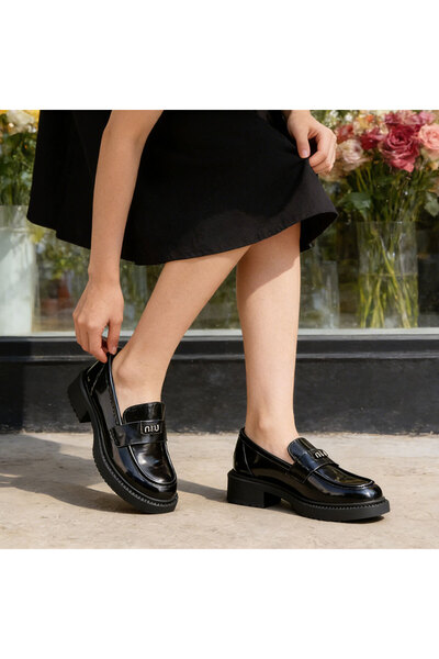 Tmall Pantofi casual de dama,Din piele ecologica,P1275,Negru