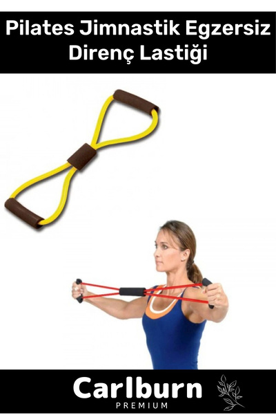 Carlburn Elastic de rezistență pentru exerciții de gimnastică Pilates - Produ...