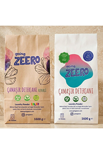 2'li Çamaşır Deterjanı Seti - Renkliler & Beyazlar için