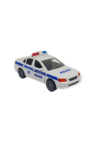 Lisinya Sesli Işıklı Çek Bırak Polis Arabası - YY2020-17P (Lisinya)