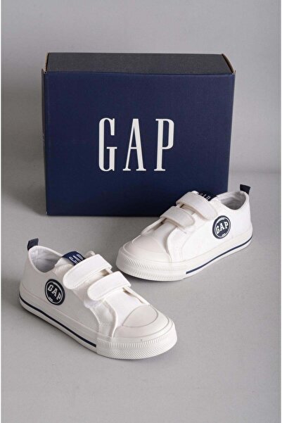 GAP HOUSTON IV GP1061 KETEN SNEAKERS ÇOCUK AYAKKABI BEYAZ