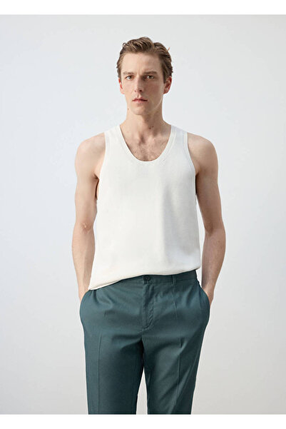MANGO Man Slim fit pamuklu bluz
