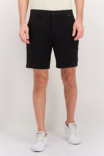 Hurley شورت تدريب رياضي للرجال، أسود