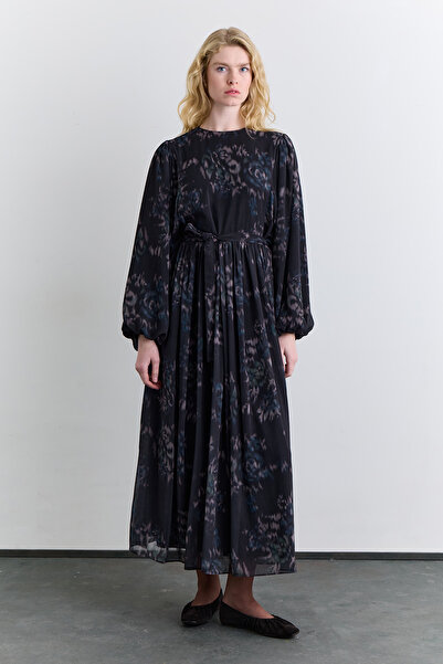 Manuka ΦΛΟΡΑΛ ΒΟΥΡΤΣΑ ΜΕ ΜΕΓΑΛΟ ΣΧΕΔΙΟ ΦΟΡΕΜΑΤΟΣ