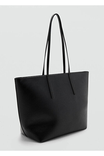 MANGO Woman Çift saplı shopper çanta