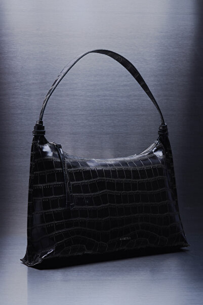 Manuka ΤΣΑΝΤΑ ΤΥΠΟΥ ΚΡΟΚΟΔΙΛΙΟΥ ΚΑΦΕ