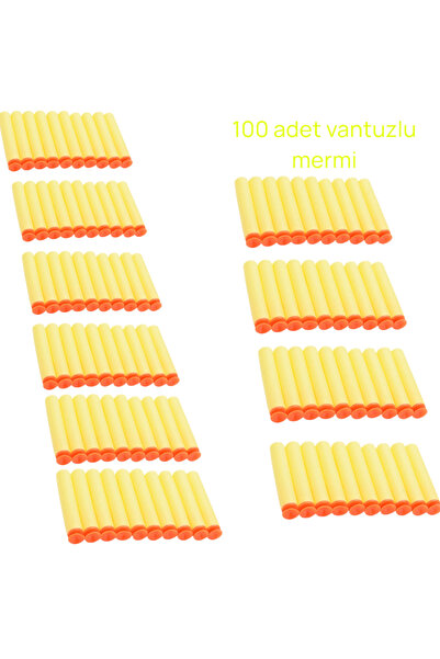 Nerf Mermisi 100'lü Sünger Yedek Mermi - Soft Bullet