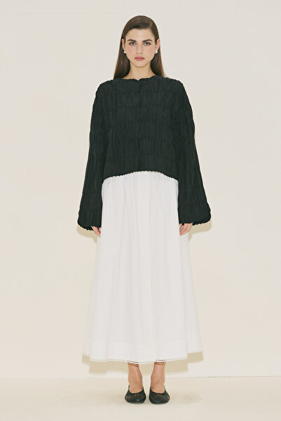 Manuka Με υφή ΜΙΡΙΝΑ ΜΠΛΟΥΖΑ ΜΑΥΡΗ