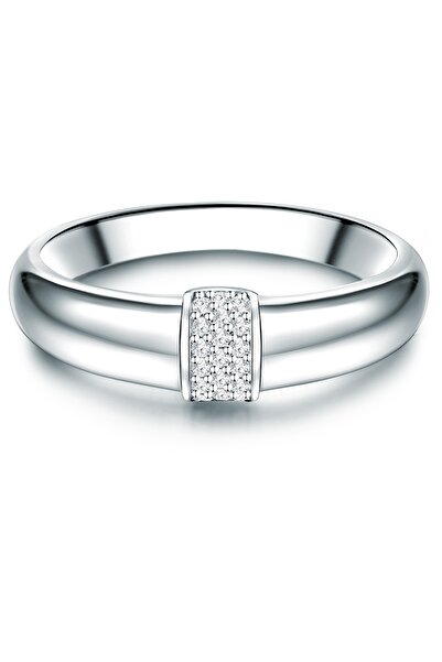 Trilani Silberring Ring Sterling Silber Zirkonia weiß