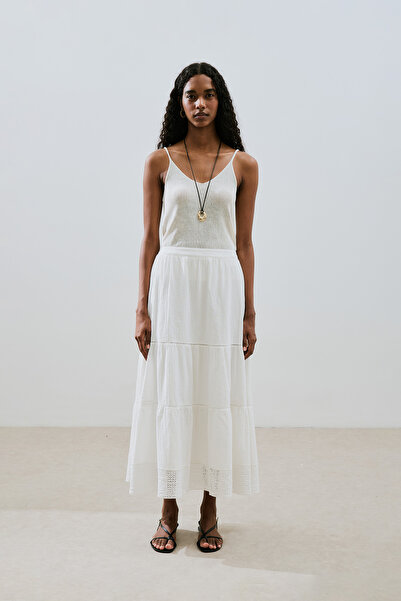 Manuka ΜΑΚΡΙΑ ΦΟΥΣΤΑ ΕΚΡΟΥ ΜΕ ΥΦΑΣΜΑ ΚΕΝΤΗΜΕΝΗ ΠΑΝΤΑ