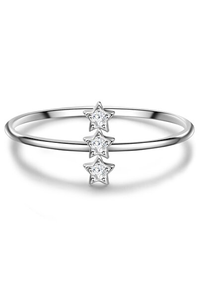 Glanzstücke München Silberring Ring Sterling Silber Zirkonia weiß