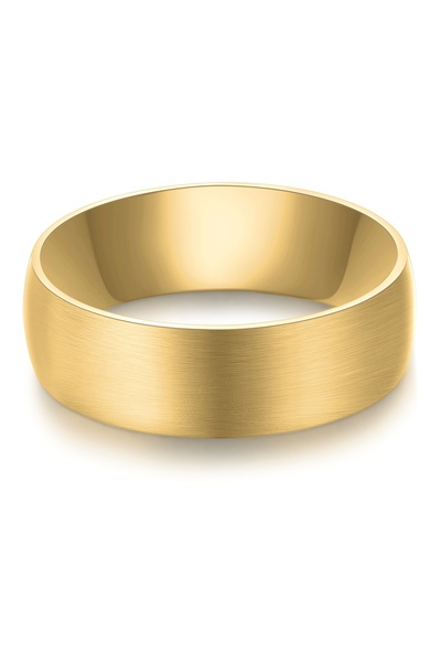 True Rebels Edelstahlring Ring Edelstahl gelbgold