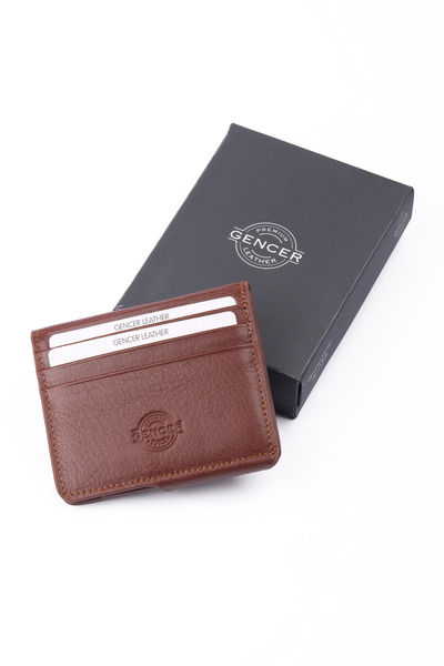 GENCER LEATHER HAKİKİ DERİ KARTLIK MIKNATISLI