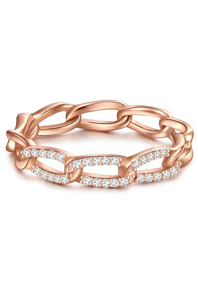 Glanzstücke München Silberring Ring Sterling Silber roségold Zirkonia weiß