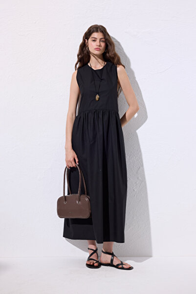 Manuka ΦΟΡΕΜΑ ΠΟΠΛΙΝΑ ΜΕ ΡΥΘΜΙΣΗ ΖΩΝΗΣ ΜΑΥΡΟ