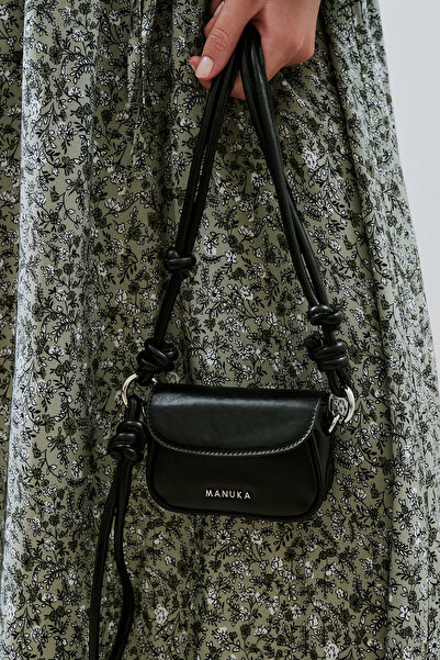 Manuka ΜΙΝΙ ΤΣΑΝΤΑ PETITE ΜΑΥΡΟ ΤΡΟΥΦΕΛΑ