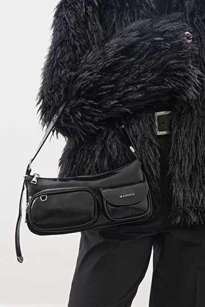 Manuka ΤΣΑΝΤΑ ΜΕ ΤΣΕΠΕΣ ΜΑΥΡΗ