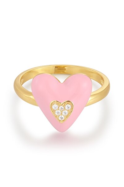 Glanzstücke München Silberring Ring Sterling Silber gelbgold Zirkonia weiß Em...