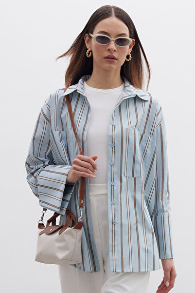 Manuka Τσάντα MARİ SMALL SHOPPER σε μπεζ χρώμα