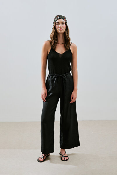 Manuka ΛΙΝΟ ΠΑΝΤΕΛΟΝΙ ΜΕ ΚΟΡΔΟΝΙΑ ΜΑΥΡΟ