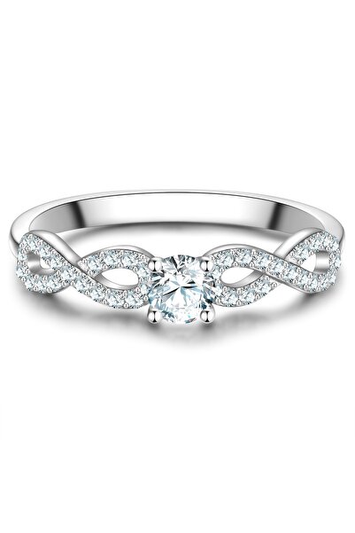 Trilani Silberring Ring Sterling Silber Zirkonia weiß