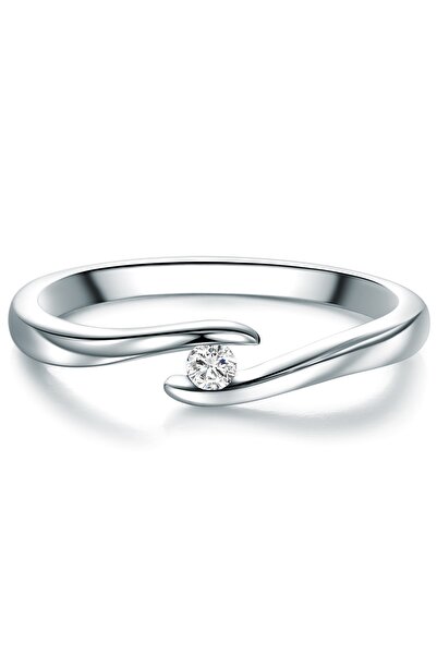 Trilani Diamantring Ring Sterling Silber Diamant weiß