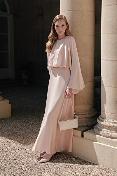 Manuka ADELE SATIN ΒΡΑΔΙΝΟ ΦΟΡΕΜΑ ΠΟΥΔΡΑ