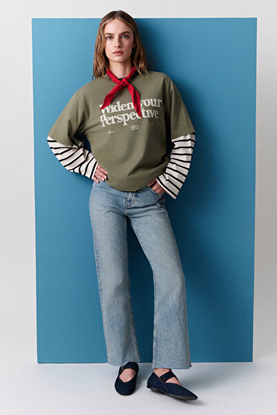 Manuka ΠΛΥΜΕΝΟ ΕΦΕΚΤΟ ΚΟΝΤΟ ΜΑΝΙΚΙ ΜΠΟΥΜΠΟΥ ΠΡΑΣΙΝΟ