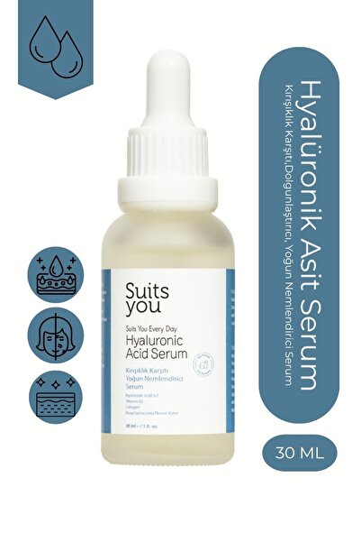 suitsyou %2 Hyaluronik Asit Serum Kırışıklık Karşıtı,Dolgunlaştırıcı, Yoğun N...