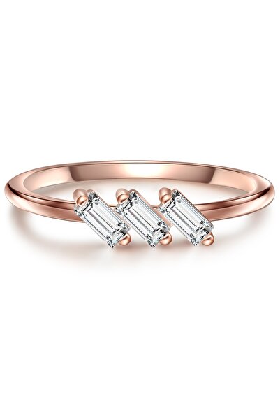 Glanzstücke München Silberring Ring Sterling Silber roségold Bergkristall