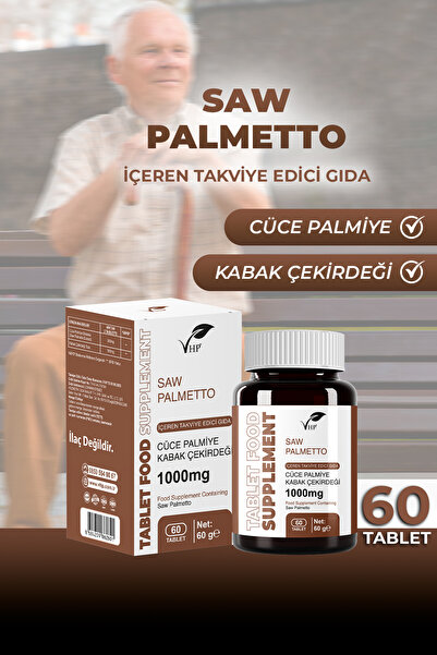 VHP BİTKİSEL ÜRÜNLER Saw Palmetto 60 Tablet