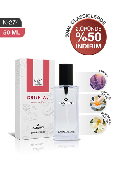 Sansiro K-274 Kadın Parfüm 50ml Edp