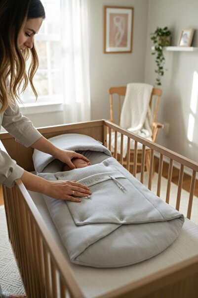 THELAKIDS Dolgulu Ana Kucağı - Gri