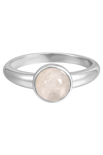 Rafaela Donata Silberring Ring Sterling Silber Mondstein weiß